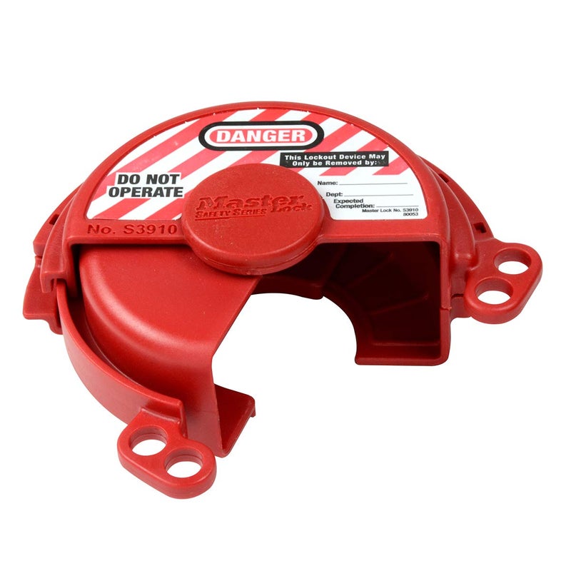 Master Lock S3910 Lockout Tagout Pressurized Gas Valve Lockout - Image 1